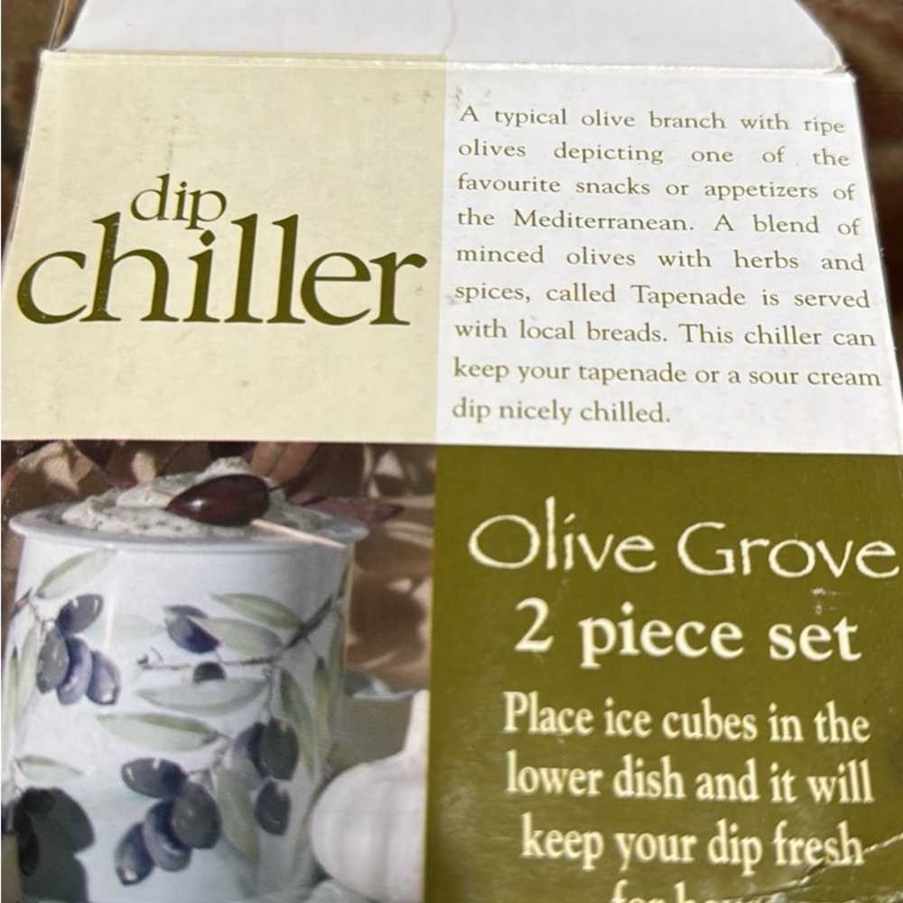 Olive Grove Dip Chiller Set